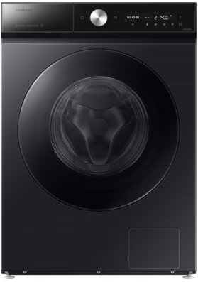 Zeer ruime zwarte 11kg samsung wasmachine